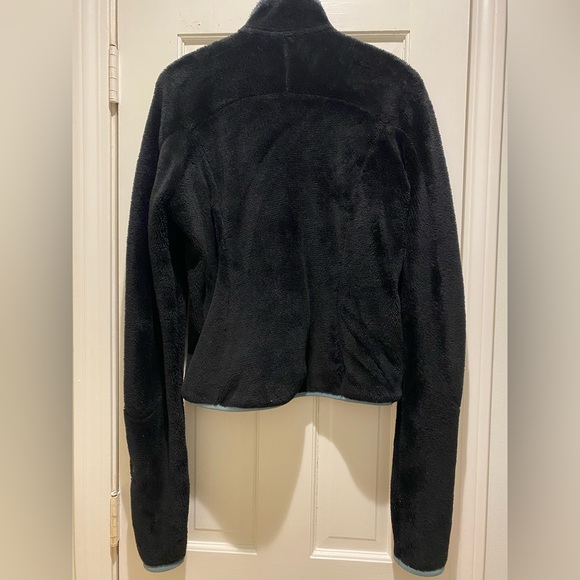 Patagonia Regulator Polartec Full Zip Jacket Women’s Small Black Sherpa Gorpcore - Picture 8 of 10